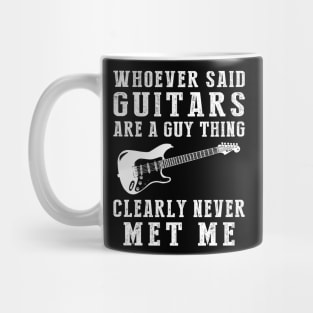 Strumming Diversity: Guitar for All Genders! Mug